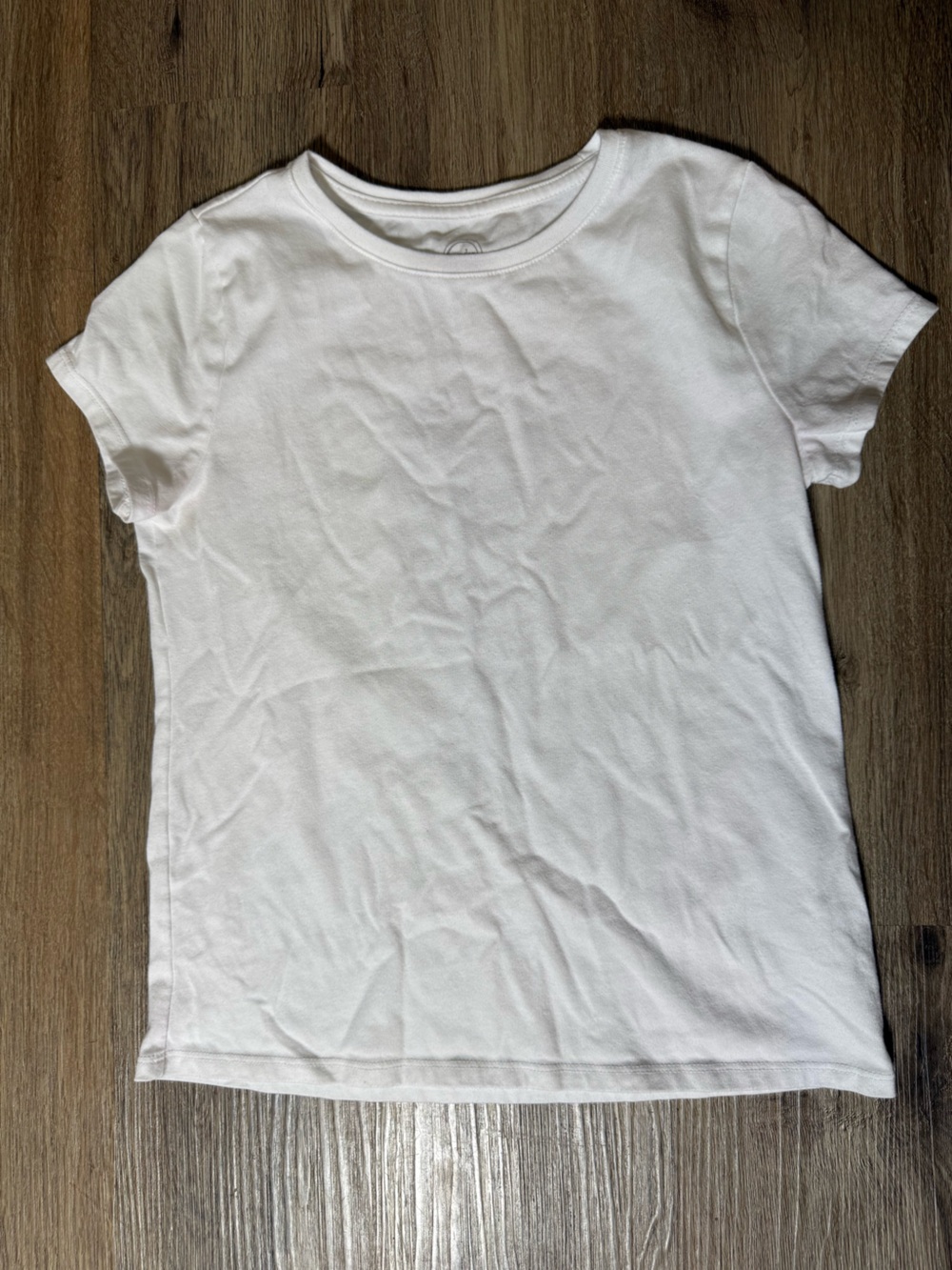 wonder nation White Short Sleeve Crewneck Tee
